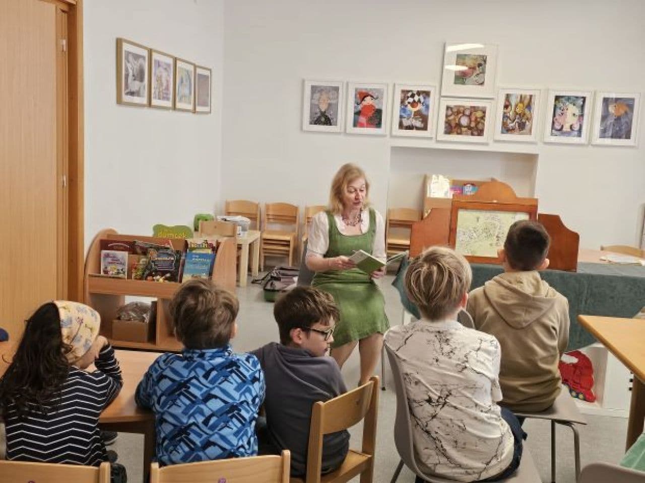 Čítanie a tvorivý program pre deti